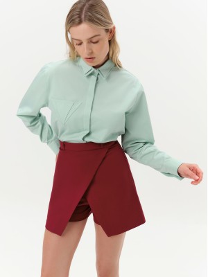 Dar Ann AXIS Shorts in Bordeaux