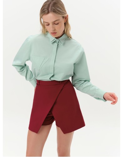 Dar Ann AXIS Shorts in Bordeaux
