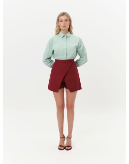 Dar Ann AXIS Shorts in Bordeaux
