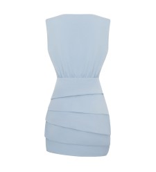 Dar Ann CITY Kleid in Hellblau