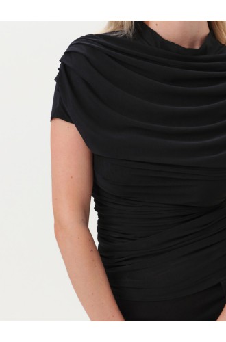 Dar Ann NYX Top in Schwarz