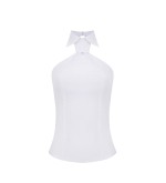 Dar Ann TIE Top in Weiß