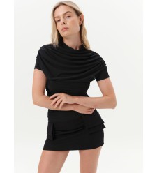 Dar Ann NYX Top in Schwarz