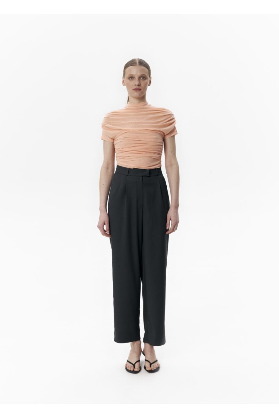 Dar Ann NYX Top in Pfirsichfarben