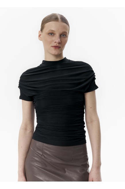 Dar Ann NYX Top in Schwarz