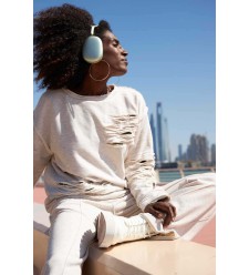 Jogginghose Palazzo von Egorini (Beige)