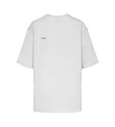 T-Shirt mit Kronenprint (Ivory - Elfenbein)