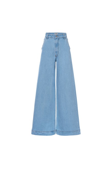 Jeans Palazzo (Blau)