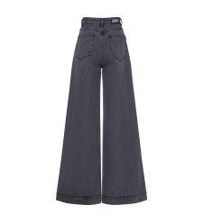 Jeans Palazzo (Dunkelgrau)