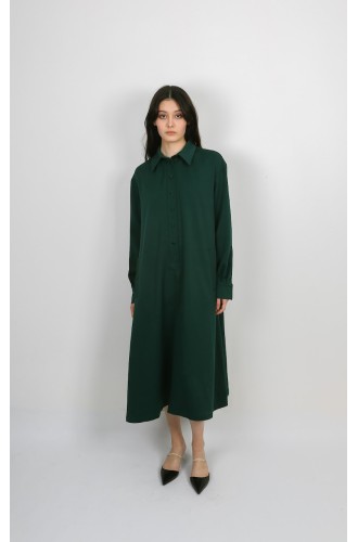 Long Green Dress