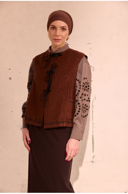 Weste Ariadna von EMBROIDEREDGEM Weste Ariadna von EMBROIDEREDGEM