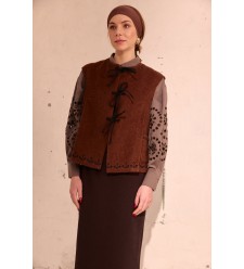 Weste Ariadna von EMBROIDEREDGEM Weste Ariadna von EMBROIDEREDGEM