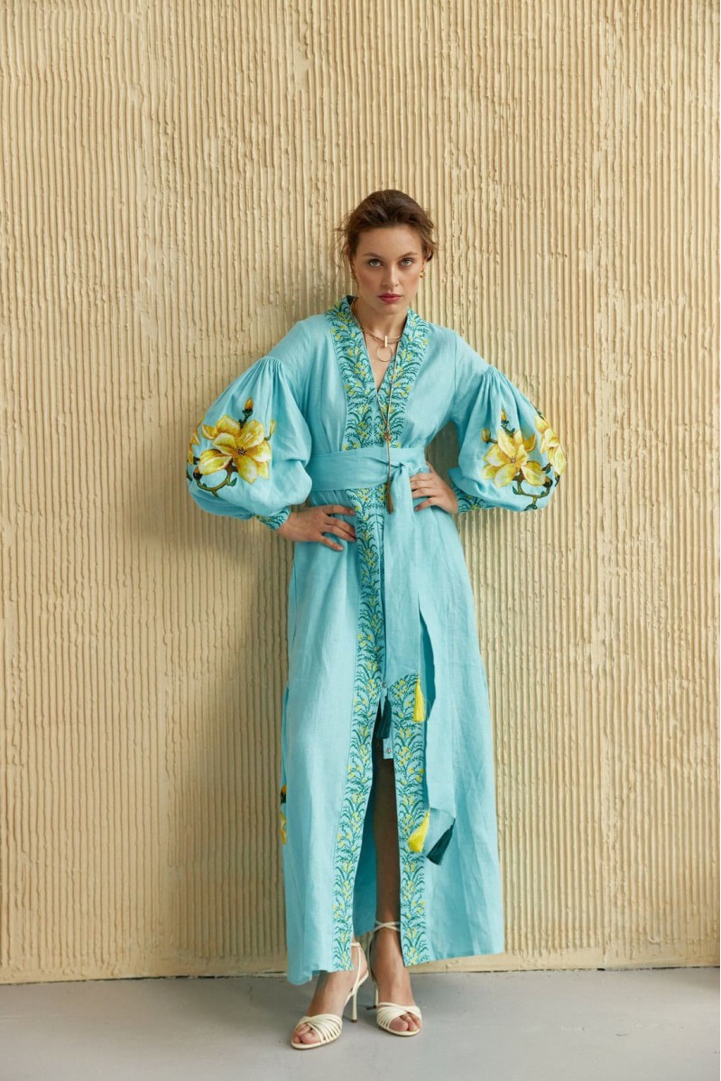 Stickkleid Magnolie von EmbroideredGem