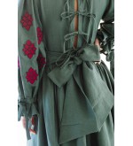Kleid  Orysia von EMBROIDEREDGEM (Grün)