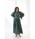Kleid  Orysia von EMBROIDEREDGEM (Grün)
