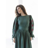 Kleid  Orysia von EMBROIDEREDGEM (Grün)