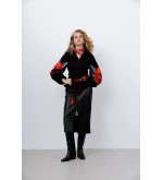 Bestickte Bluse Hanna von EmbroideredGem (Schwarz)