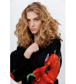 Bestickte Bluse Hanna von EmbroideredGem (Schwarz)