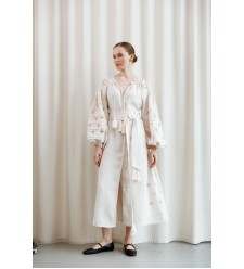 Kleid Adele von EMBROIDEREDGEM (Creme)