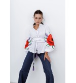 Bestickte Bluse Hanna von EmbroideredGem (Weiß)