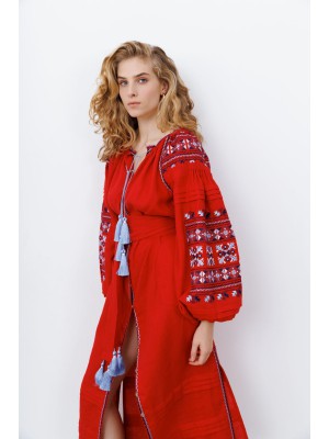 Kleid Smereka mit Stickerei von EMBROIDEREDGEM