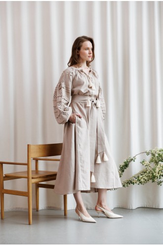 Kleid Adele von EMBROIDEREDGEM (Kaffee mit Milch)