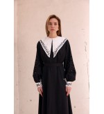 Kleid Olena von EMBROIDEREDGEM (Graphit)