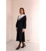 Kleid Olena von EMBROIDEREDGEM (Graphit)