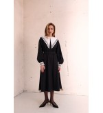 Kleid Olena von EMBROIDEREDGEM (Graphit)