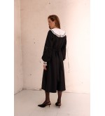 Kleid Olena von EMBROIDEREDGEM (Graphit)