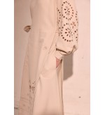 Kleid Olena von EMBROIDEREDGEM (Creme)