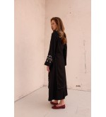 Kleid Lesya von EMBROIDEREDGEM (Schwarz)