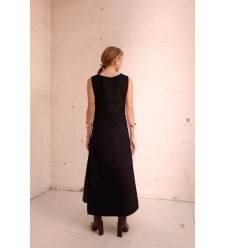 Kleid-Weste Olga von EMBROIDEREDGEM (Schwarz)