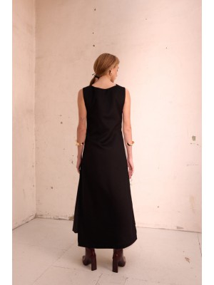 Kleid-Weste Olga von EMBROIDEREDGEM (Schwarz)