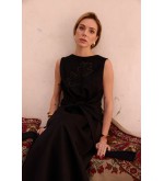 Kleid-Weste Olga von EMBROIDEREDGEM (Schwarz)