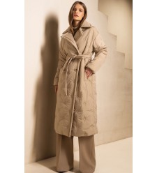 Frizman Padded Coat with Comfortemp® Faux-Down (Sand)