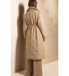 Frizman Padded Coat with Comfortemp® Faux-Down (Sand)