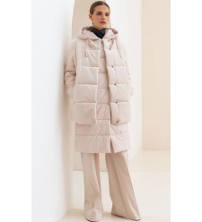 Frizman Padded Jacket with Winterstop® Membrane and Comfortemp® Faux-Down (Cream Pink)