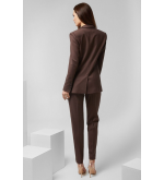 Brown Slim-Fit Suit