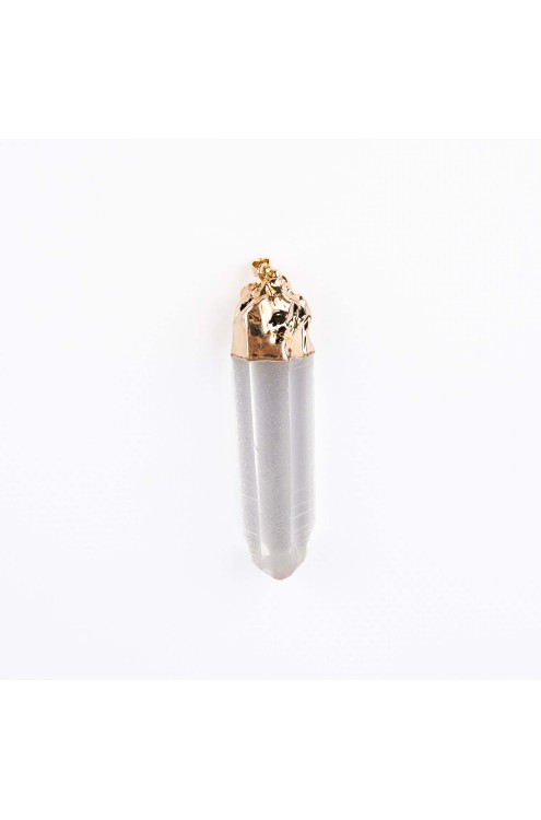 Anhänger mit Facettiertem Quarz von Katára Jewellery (1)