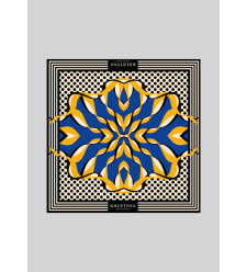 Seidentuch Ukrainische Hummel von Khustyna