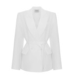 Brussel White Blazer von L'eskizzo