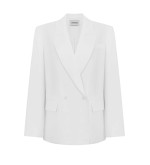 Brussel White Blazer von L'eskizzo