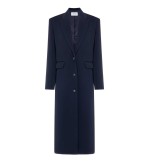 Mantel-Blazer Cancale Navy Blue von L'eskizzo