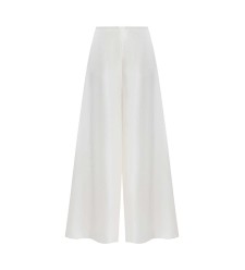 Weite Hose Cremona White von L'eskizzo