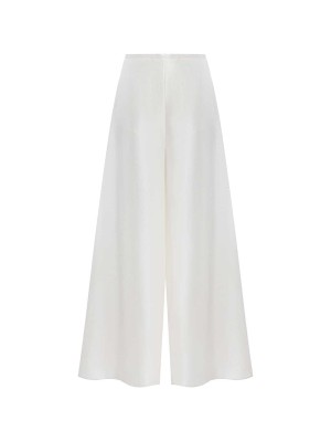 Weite Hose Cremona White von L'eskizzo