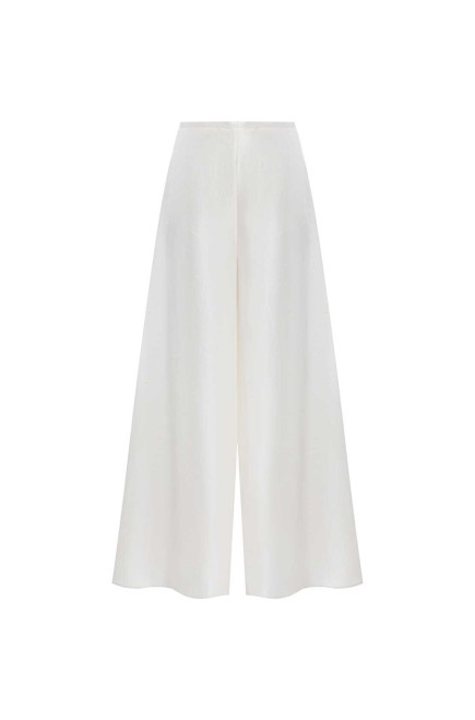 Weite Hose Cremona White von L'eskizzo