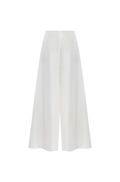 Weite Hose Cremona White von L'eskizzo