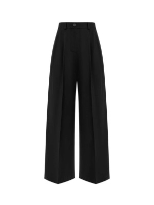 Palazzo-Hose Wanilla Black von L'eskizzo