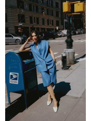 Shorts Anneci Blue von L'eskizzo